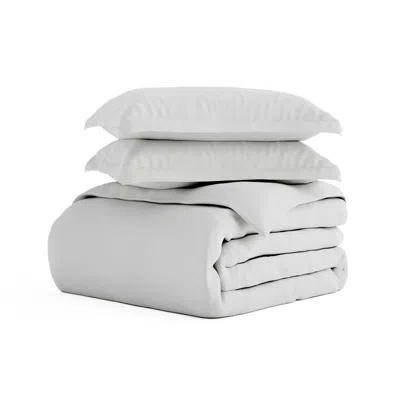 Ashley Ienjoy Home Full/queen Duvet Set In Gray