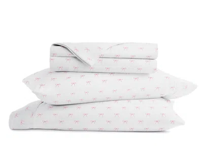 Ashley Ienjoy Home Geometric 4 Piece Queen Sheet Set In Pink
