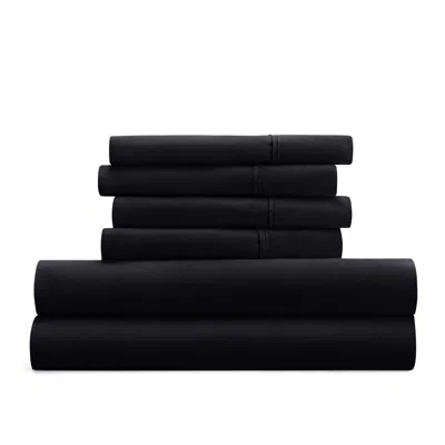 Ashley Ienjoy Home Luxury Ultra Soft California King Bed Sheet Set In Black