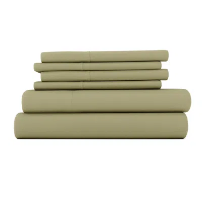 Ashley Ienjoy Home Luxury Ultra Soft King Bed Sheet Set In Green