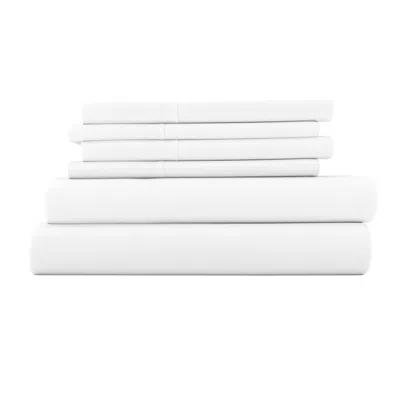 Ashley Ienjoy Home Luxury Ultra Soft Queen Bed Sheet Set In White