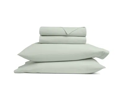 Ashley Ienjoy Home Percale 4 Piece Full Sheet Set In Green