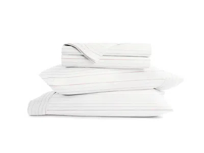 Ashley Ienjoy Home Soft Stitch 4 Piece King Sheet Set In White