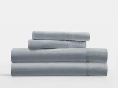 Ashley Ienjoy Home Staple 4 Piece King Sheet Set In Blue