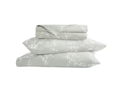 Ashley Ienjoy Home Willow 4 Piece California King Sheet Set In Gray