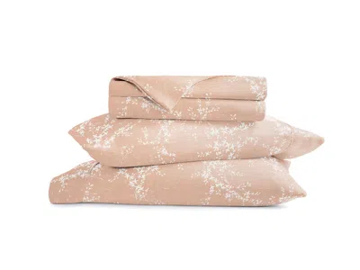 Ashley Ienjoy Home Willow 4 Piece King Sheet Set In Brown