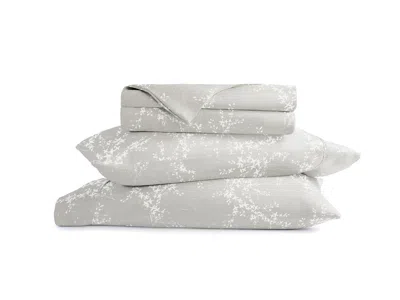 Ashley Ienjoy Home Willow 4 Piece Twin Sheet Set In Gray