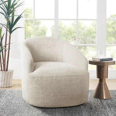 Ashley Ink+ivy Bonn Swivel Chair In White