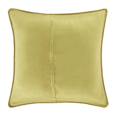 Ashley J. Queen Bold Cayman Euro Quilted Sham In Green
