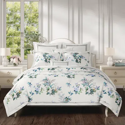 Ashley J. Queen Cottage Meadow Euro Sham In Red