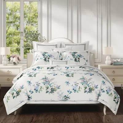 Ashley J. Queen Cottage Meadow Floral Decorative Throw Pillow In Multi
