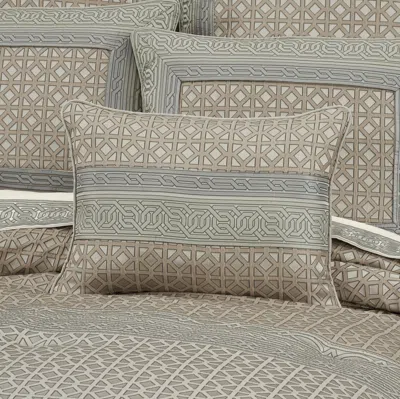 Ashley J. Queen New York Alaro Boudoir Decorative Throw Pillow In Multi