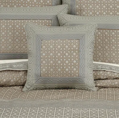 Ashley J. Queen New York Alaro Decorative Throw Pillow In Neutral