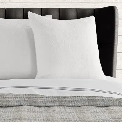 Ashley J. Queen New York Alejandro Euro Sham In White