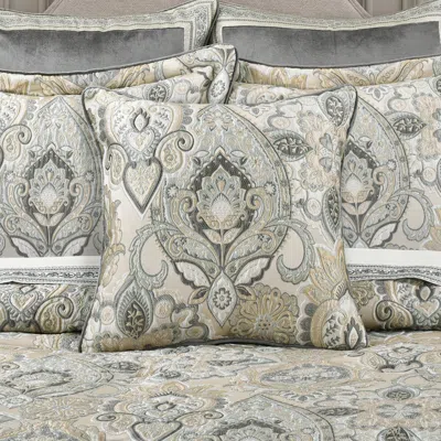 Ashley J. Queen New York Annabelle 20" Throw Pillow In Green