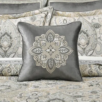 Ashley J. Queen New York Annabelle Embellished Throw Pillow In Multi