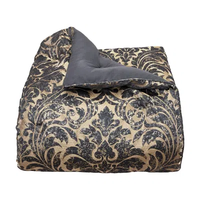 Ashley J. Queen New York Glimmerstone 4 Piece King Comforter Set In Blue