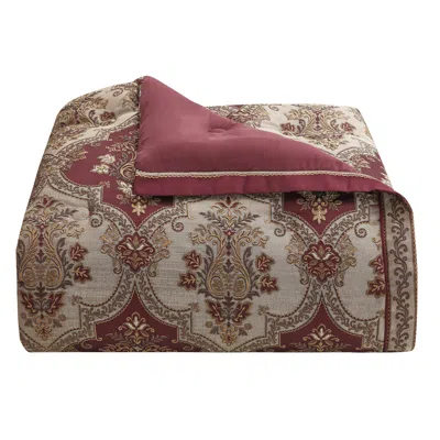 Ashley J. Queen New York Phyllis 4 Piece Comforter Set In Multi