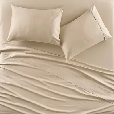 Ashley J. Queen New York Premier Sateen King Pillow Case (set Of 2) In Neutral