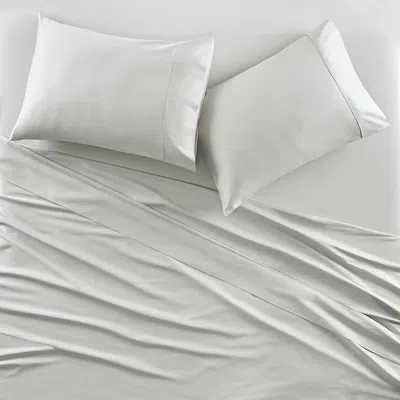 Ashley J. Queen New York Premier Sateen King Pillow Case (set Of 2) In White