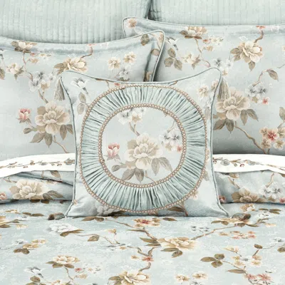 Ashley J. Queen New York Prestige 20" Throw Pillow In Green