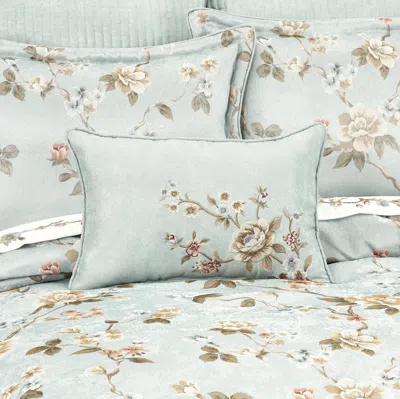 Ashley J. Queen New York Prestige Boudoir Throw Pillow In Green