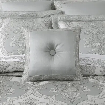 Ashley J. Queen New York Sondra Decorative Throw Pillow In Blue