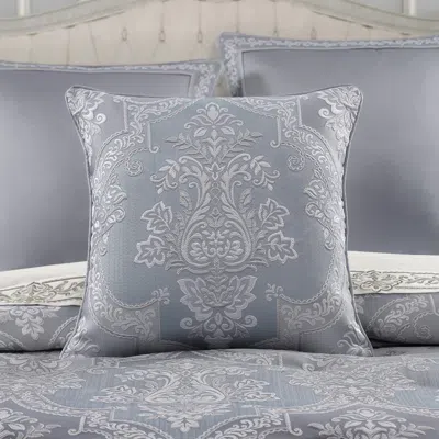 Ashley J. Queen New York Sondra Decorative Throw Pillow In Blue