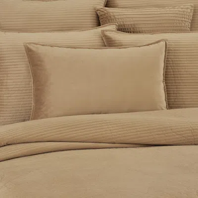 Ashley J. Queen New York Townsend Lumbar Decorative Throw Pillow Cover In Brown