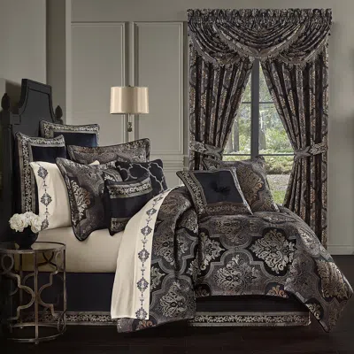 Ashley J. Queen New York Windham King 4 Piece Comforter Set In Transparent