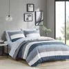Ashley Jaxon King Comforter Set With Bed Sheets In Multi