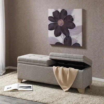 Ashley Jayden Soft Close Storage Bench In Gray