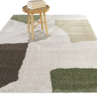 Ashley Jeanes Modern Abstract 7' 10" X 10' Area Rug In Multi