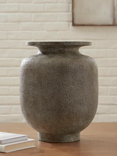 Ashley Jedwick Vase In Gray
