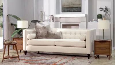 Ashley Jennifer Taylor Home Jack Sofa In White
