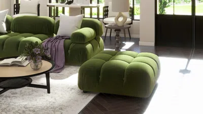 Ashley Jennifer Taylor Home Marcel Ottoman In Gray