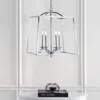 Ashley Jonathan Y 4-bulb Abstract Pendant Light In Silver