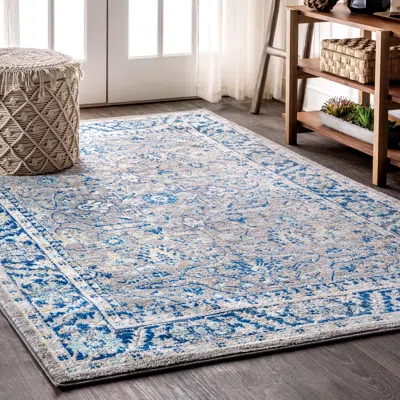 Ashley Jonathan Y 8' X 10' Area Rug In Blue