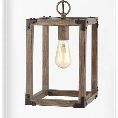 Ashley Jonathan Y Adjustable Led Pendant In Brown