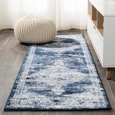 Ashley Jonathan Y Alhambra 2' X 10' Runner Rug In Blue