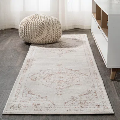 Ashley Jonathan Y Alhambra 2' X 8' Runner Rug In White