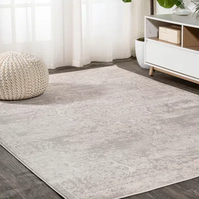 Ashley Jonathan Y Alhambra 4' X 6' Area Rug In White