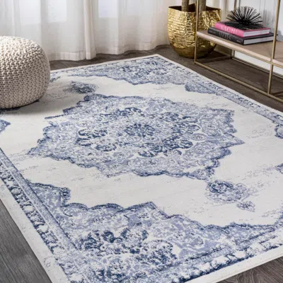 Ashley Jonathan Y Alhambra 8' X 10' Area Rug In Blue