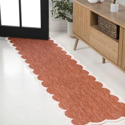 Ashley Jonathan Y Alice Indoor/outdoor 2' X 8' Area Rug In Brown