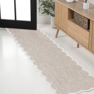Ashley Jonathan Y Alice Indoor/outdoor 2' X 8' Area Rug In Neutral