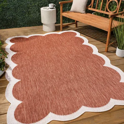 Ashley Jonathan Y Alice Indoor/outdoor 5' X 8' Area Rug In Brown