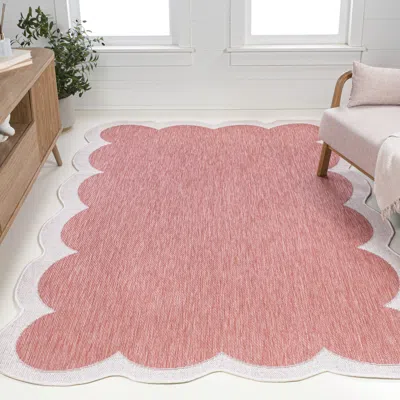 Ashley Jonathan Y Alice Indoor/outdoor 5' X 8' Area Rug In Pink