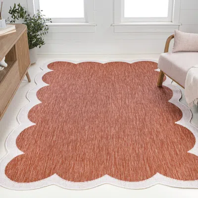 Ashley Jonathan Y Alice Indoor/outdoor 8' X 10' Area Rug In Brown