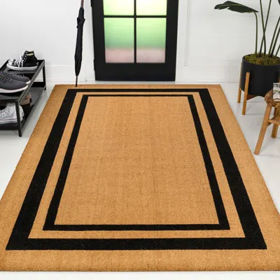 Ashley Jonathan Y Blaire Outdoor 3' X 5' Area Rug In Brown