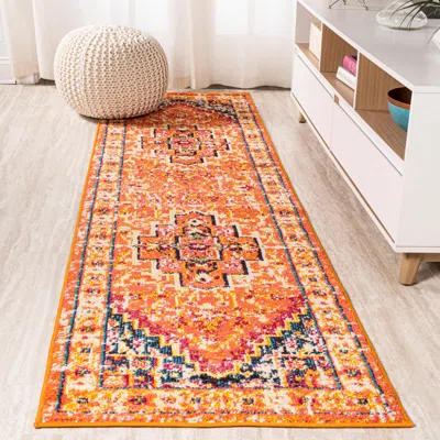 Ashley Jonathan Y Brooklyn 2' X 8' Runner Rug In Orange
